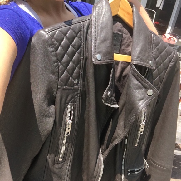 All Saints Leather jacket - Picture 4 of 8